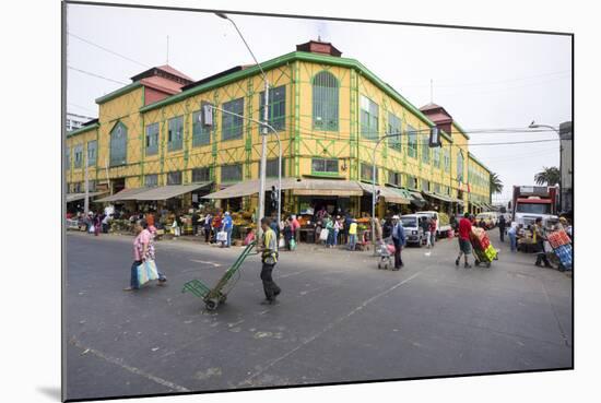 Central Market, Valparaiso, Chile-Peter Groenendijk-Mounted Photographic Print