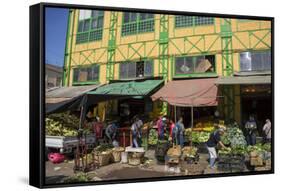 Central Market, Valparaiso, Chile-Peter Groenendijk-Framed Stretched Canvas