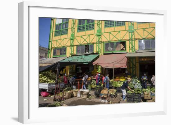 Central Market, Valparaiso, Chile-Peter Groenendijk-Framed Photographic Print