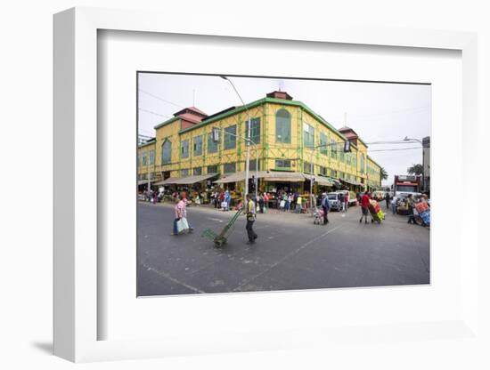 Central Market, Valparaiso, Chile-Peter Groenendijk-Framed Photographic Print