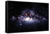Central Milky Way In Constellation Sagittarius-Dr. Fred Espenak-Framed Stretched Canvas