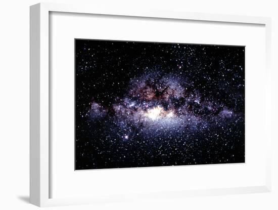 Central Milky Way In Constellation Sagittarius-Dr. Fred Espenak-Framed Photographic Print