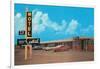 Central Motel-null-Framed Art Print