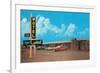 Central Motel-null-Framed Art Print