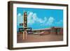 Central Motel-null-Framed Art Print