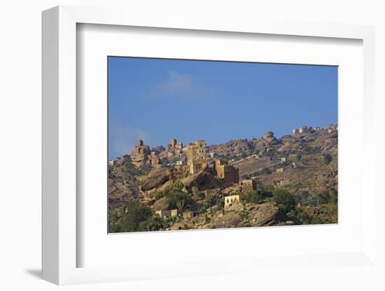 Central Mountains, Yemen, Middle East-Bruno Morandi-Framed Photographic Print
