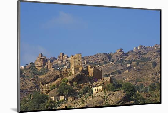 Central Mountains, Yemen, Middle East-Bruno Morandi-Mounted Photographic Print