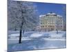 Central Naval Museum in a Snowy Winter Landscape in St. Petersburg, Russia, Europe-Christina Gascoigne-Mounted Photographic Print