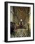 Central Nave, Cathedral of Santa Maria Assunta, Como, Italy, 14th-18th Century-null-Framed Giclee Print