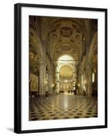 Central Nave, Cathedral of Santa Maria Assunta, Como, Italy, 14th-18th Century-null-Framed Giclee Print