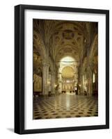 Central Nave, Cathedral of Santa Maria Assunta, Como, Italy, 14th-18th Century-null-Framed Giclee Print