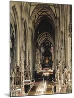 Central Nave in St Stephen's Cathedral-null-Mounted Photographic Print