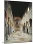 Central Nave of the Basilica of Sant'Angelo in Formis, Sant'Angelo in Formis-null-Mounted Giclee Print