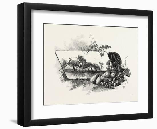 Central Ontario, Canada, Nineteenth Century-null-Framed Premium Giclee Print