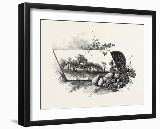 Central Ontario, Canada, Nineteenth Century-null-Framed Giclee Print