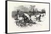 Central Ontario, on the Beach, Cobourg, Canada, Nineteenth Century-null-Framed Stretched Canvas