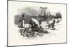 Central Ontario, on the Beach, Cobourg, Canada, Nineteenth Century-null-Mounted Premium Giclee Print