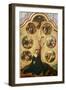 Central Panel of a Triptych Depicting the Seven Sorrows of the Virgin, c.1520-35-Bernard van Orley-Framed Giclee Print