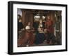 Central Panel of the Triptych of Jan Floreins, 1479-Hans Memling-Framed Giclee Print