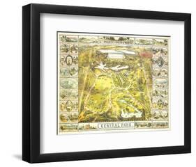 Central Park 1863-John Bachmann-Framed Art Print