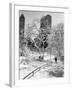 Central Park After a Snowstorm-Alfred Eisenstaedt-Framed Premium Photographic Print