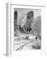 Central Park After a Snowstorm-Alfred Eisenstaedt-Framed Photographic Print