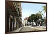 Central Park and Canal Building, Panama City, Panama, C1920S-null-Framed Giclee Print