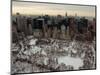 Central Park and Manhattan-null-Mounted Photographic Print