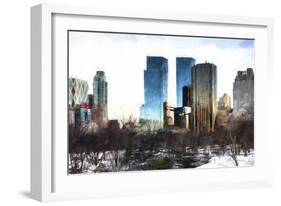 Central Park Architecture II-Philippe Hugonnard-Framed Giclee Print