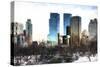 Central Park Architecture II-Philippe Hugonnard-Stretched Canvas