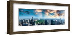 Central Park at Dawn-null-Framed Art Print