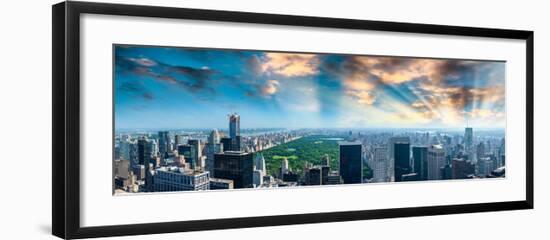 Central Park at Dawn-null-Framed Art Print