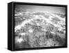 Central Park at Night-null-Framed Stretched Canvas