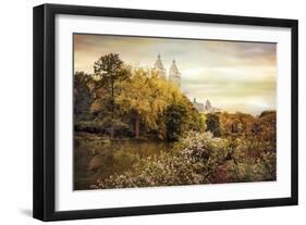 Central Park Autumn-Jessica Jenney-Framed Giclee Print