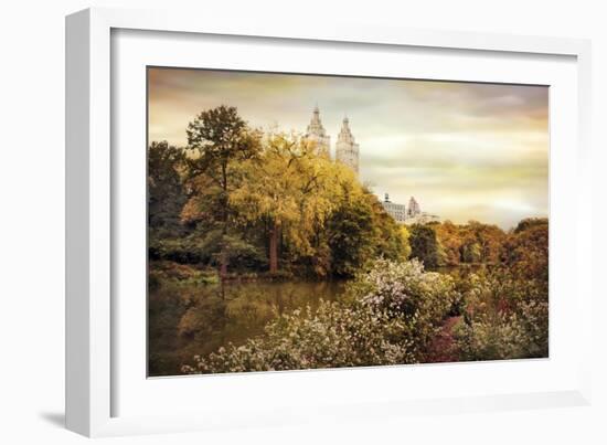 Central Park Autumn-Jessica Jenney-Framed Giclee Print