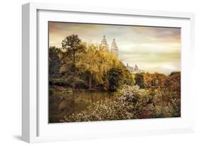 Central Park Autumn-Jessica Jenney-Framed Giclee Print