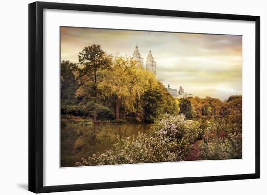 Central Park Autumn-Jessica Jenney-Framed Giclee Print