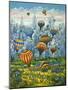 Central Park Balloons-Bill Bell-Mounted Giclee Print