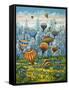 Central Park Balloons-Bill Bell-Framed Stretched Canvas
