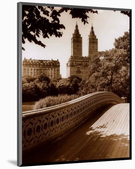 Central Park Bridge I-Christopher Bliss-Mounted Art Print