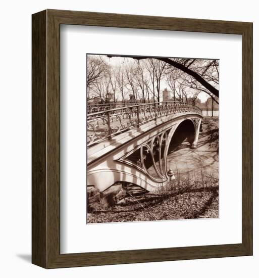 Central Park Bridge III-Christopher Bliss-Framed Art Print