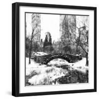 Central Park Bridge-Philippe Hugonnard-Framed Giclee Print