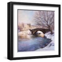 Central Park Bridge-Esther Engelman-Framed Art Print