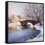 Central Park Bridge-Esther Engelman-Framed Stretched Canvas