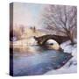 Central Park Bridge-Esther Engelman-Stretched Canvas