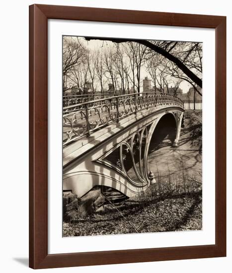 Central Park Bridges 3-Chris Bliss-Framed Art Print