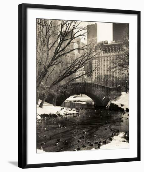 Central Park Bridges 4-Chris Bliss-Framed Art Print