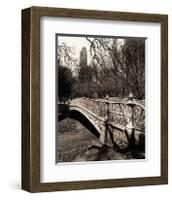 Central Park Bridges II-Christopher Bliss-Framed Giclee Print