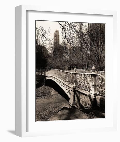 Central Park Bridges II-Christopher Bliss-Framed Giclee Print