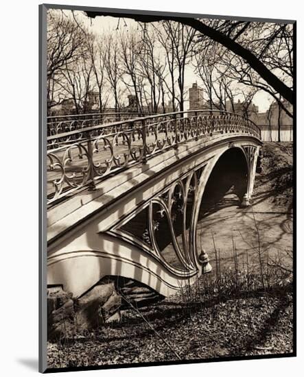 Central Park Bridges III-Christopher Bliss-Mounted Giclee Print